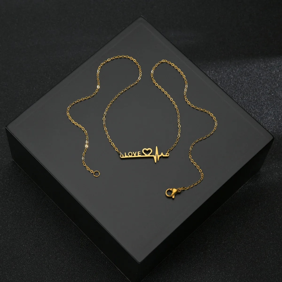 Heartbeat Necklace for Women