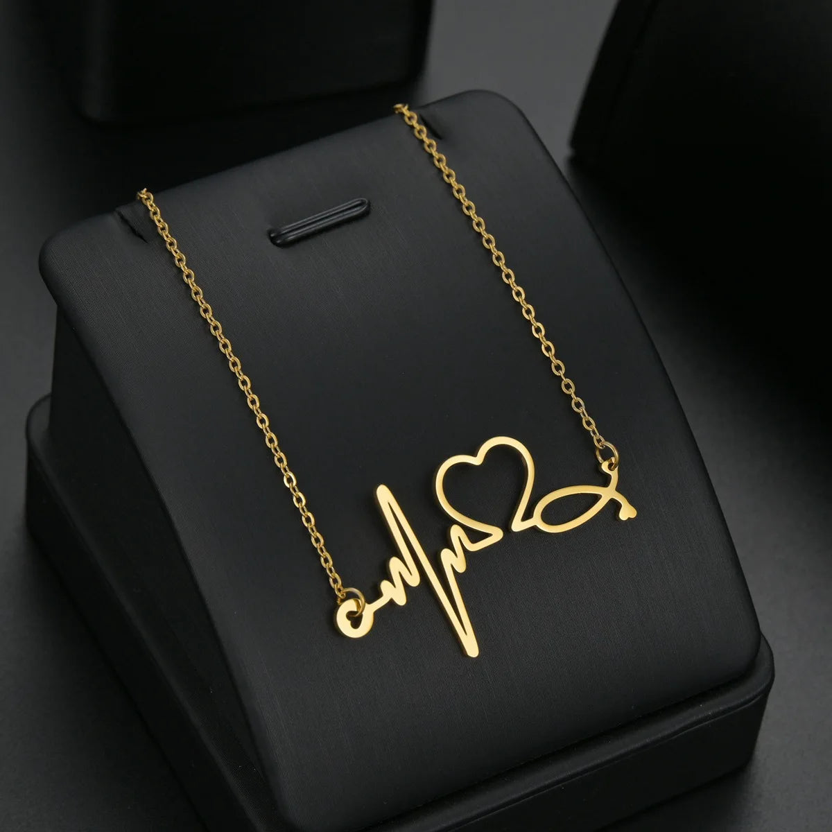 Heartbeat Necklace for Women