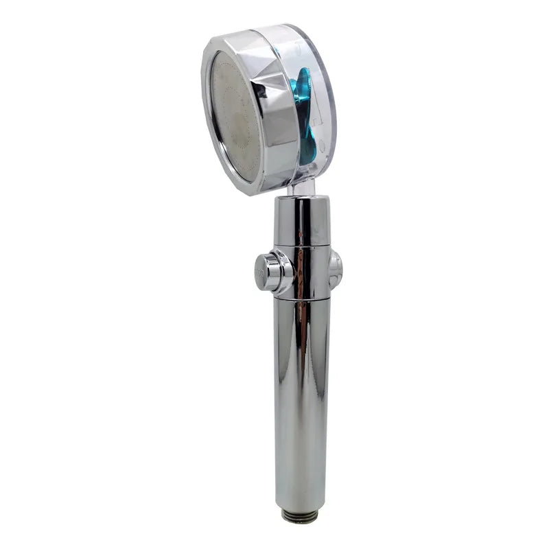 Adjustable Turbo fan shower filter water saving