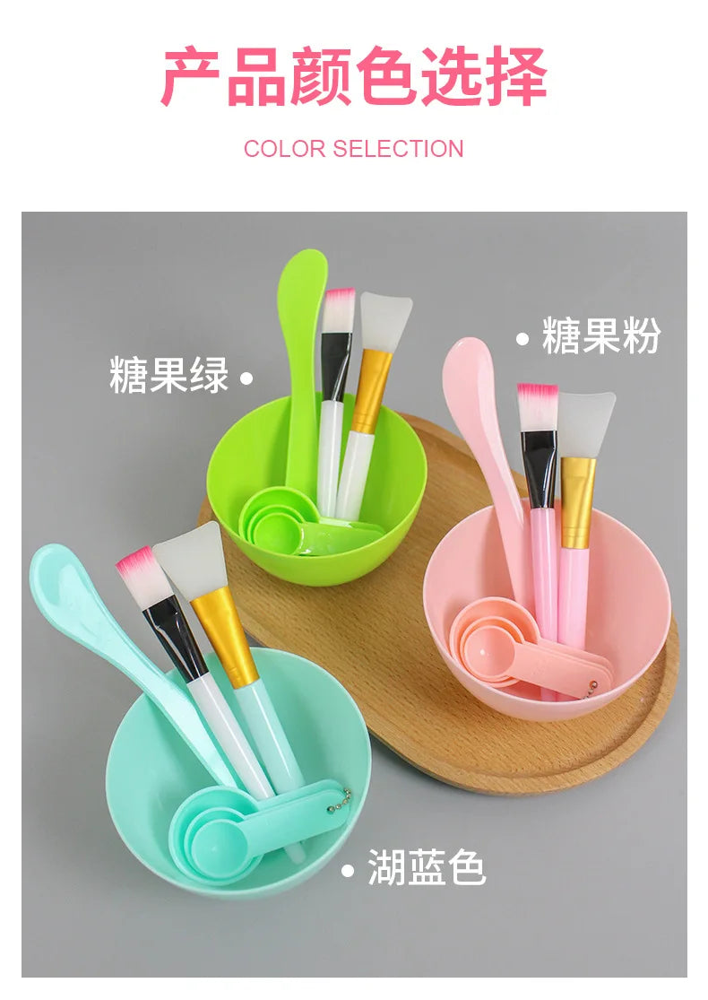 Face Mask Mixing Bowl Set DIY Facemask Mixing Tool