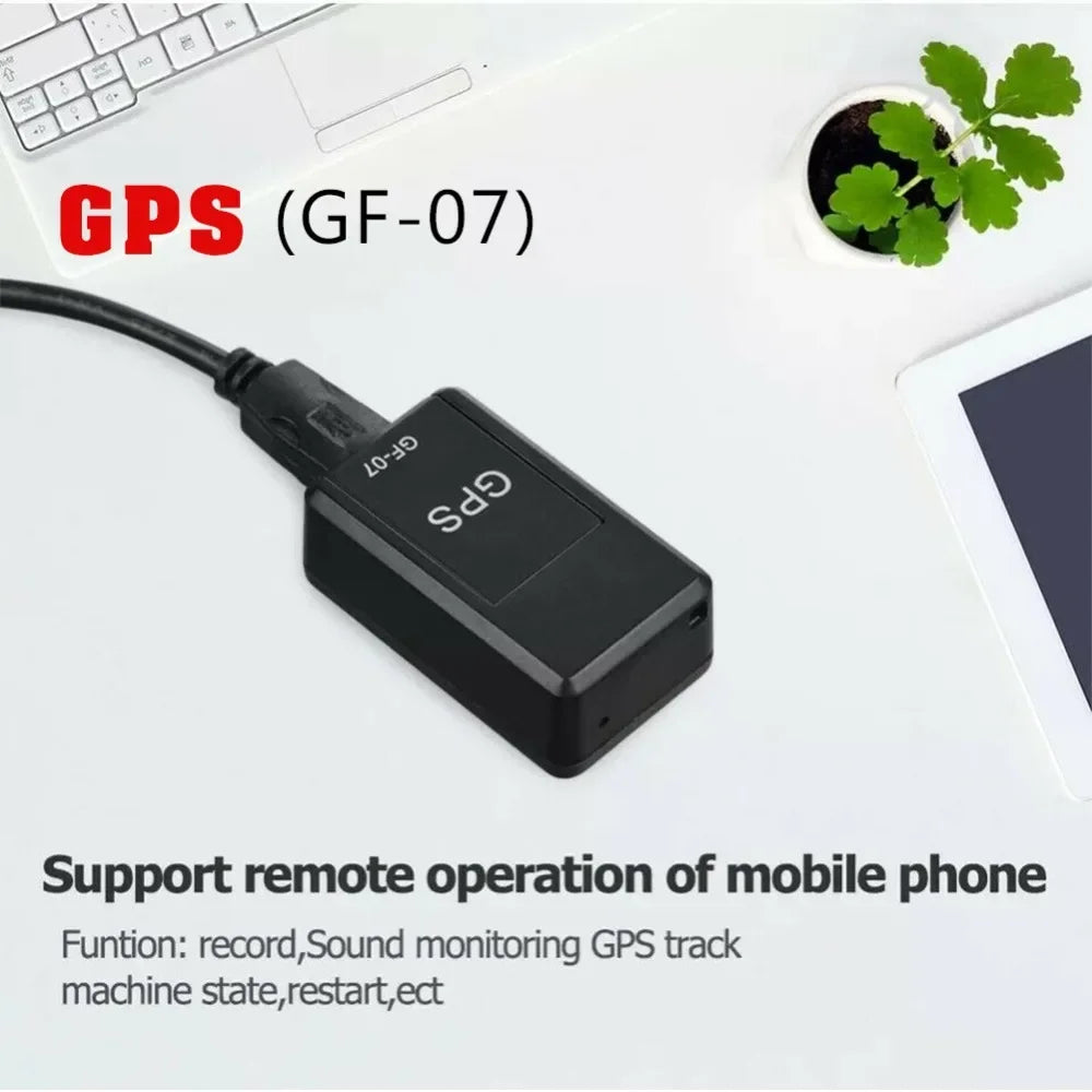 GF07 Magnetic Mini Car Tracker GPS Real Time Tracking Locator