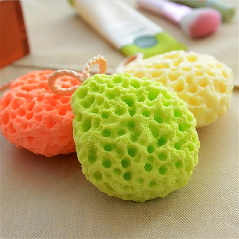 Bath Shower Wash Body Pot Sponge Scrubber