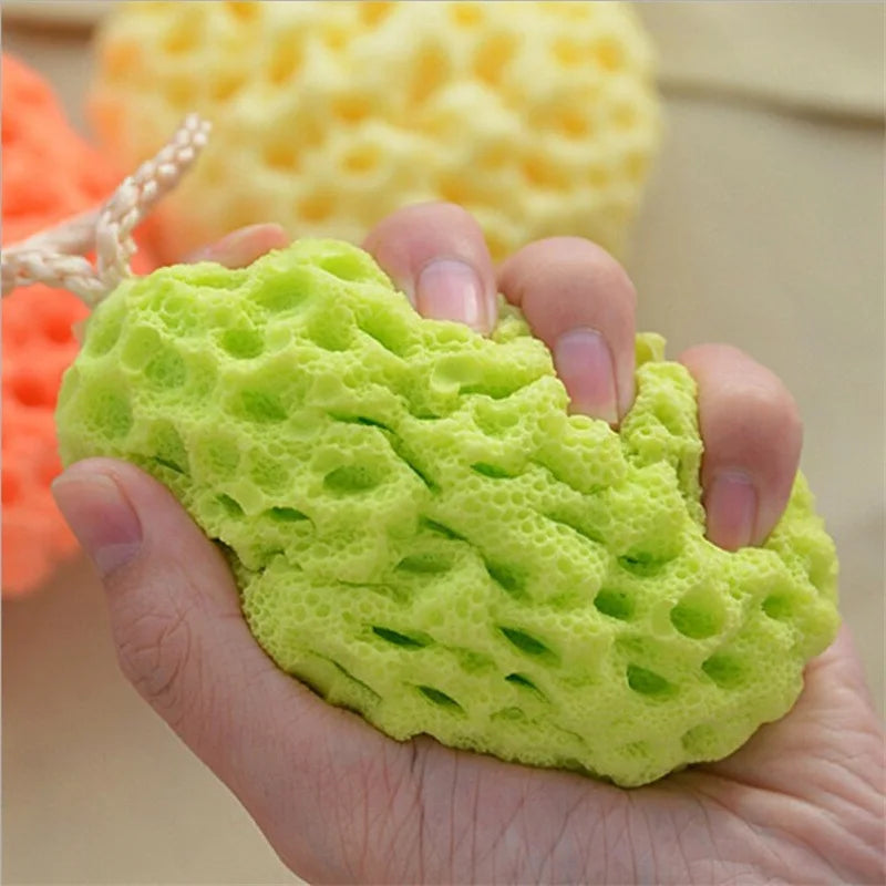 Bath Shower Wash Body Pot Sponge Scrubber