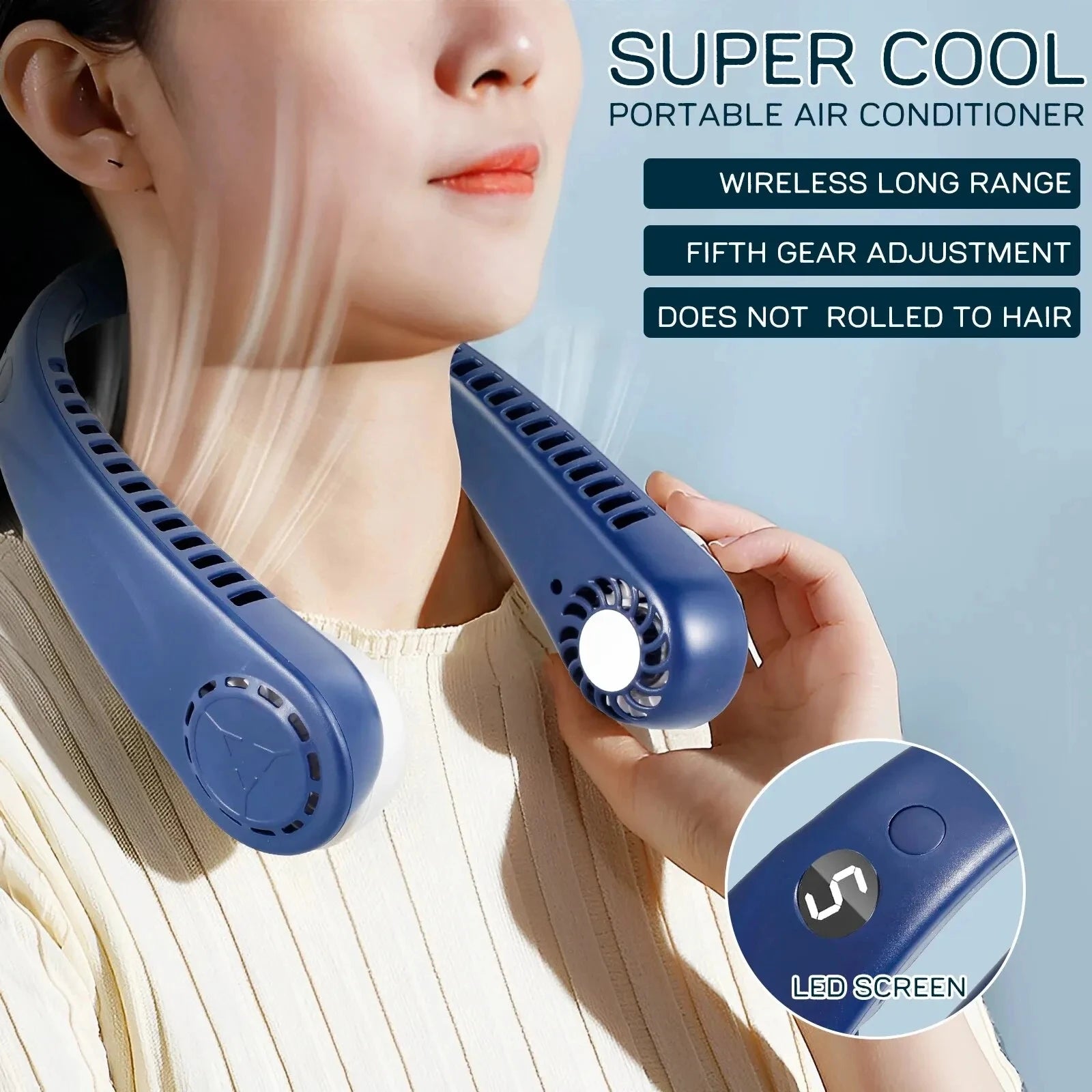 Portable Neck Fan