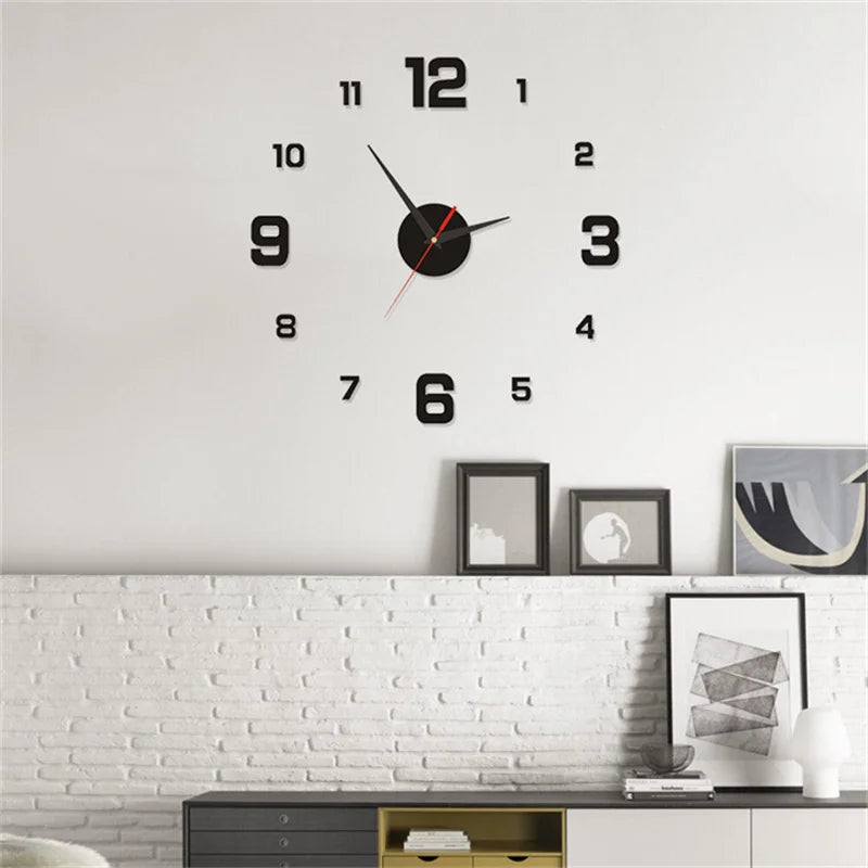 DIY Wall Clock 40cm/16'' Frameless