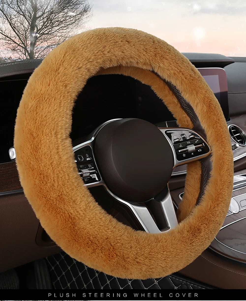 1 PCS Car Steering Wheel Cover Protector