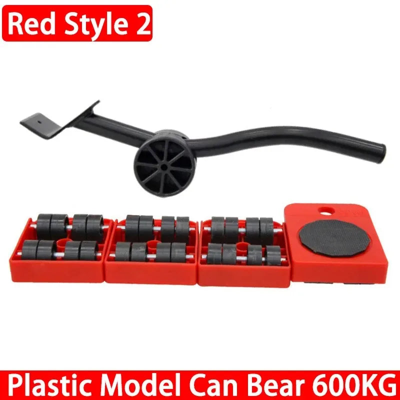 5 PCS Furniture Moving Transport Roller Set