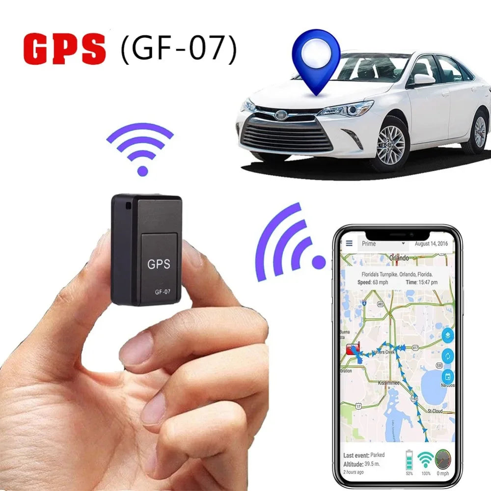 GF07 Magnetic Mini Car Tracker GPS Real Time Tracking Locator