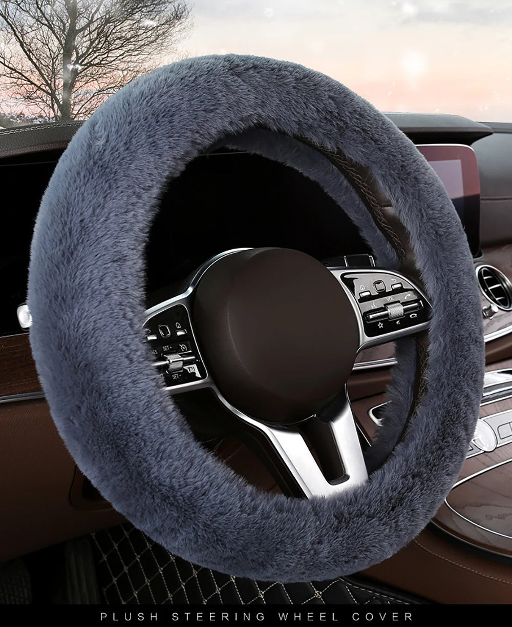 1 PCS Car Steering Wheel Cover Protector