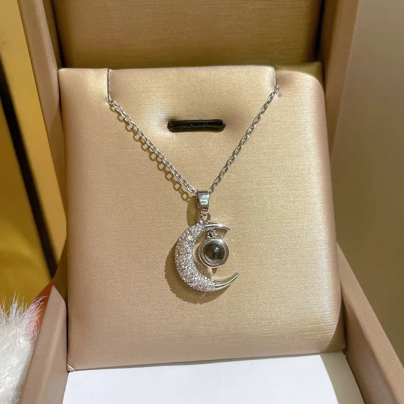 Fashion Star Moon Necklace for Women