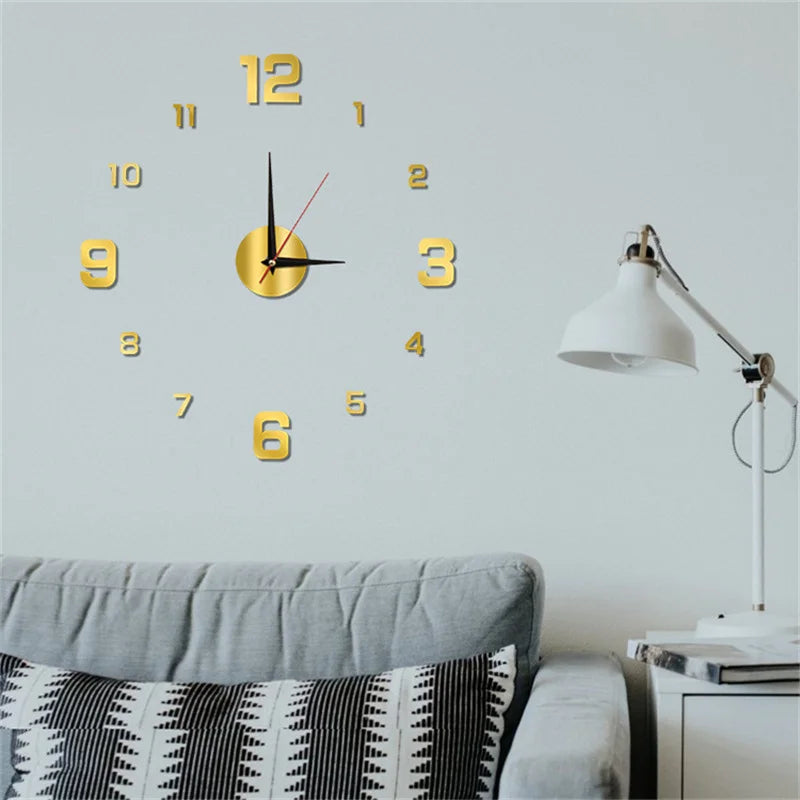 DIY Wall Clock 40cm/16'' Frameless