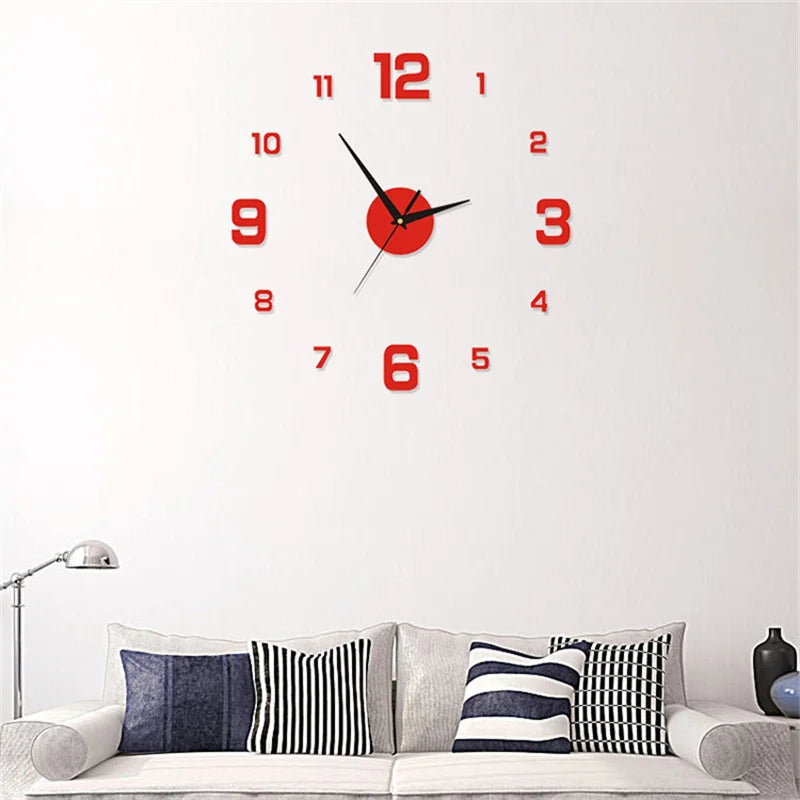 DIY Wall Clock 40cm/16'' Frameless