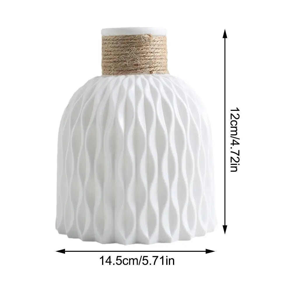 1PC Water Ripple Plastic Vase Wave Flower Pot