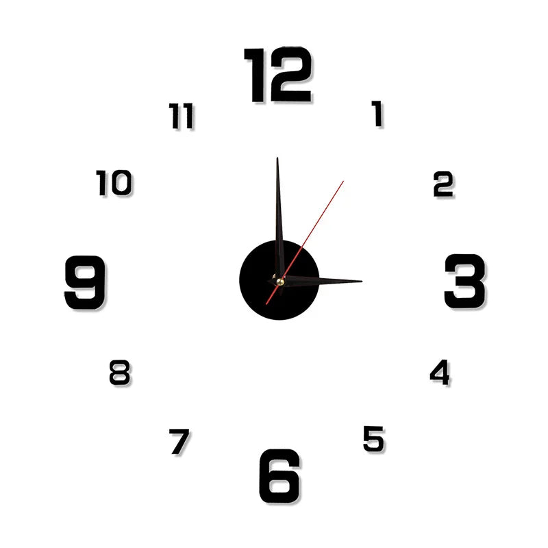 DIY Wall Clock 40cm/16'' Frameless