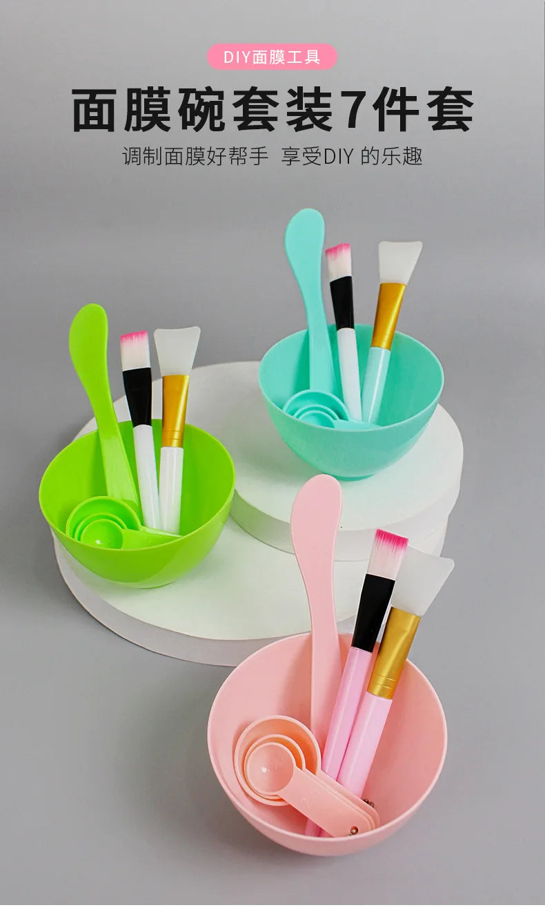 Face Mask Mixing Bowl Set DIY Facemask Mixing Tool