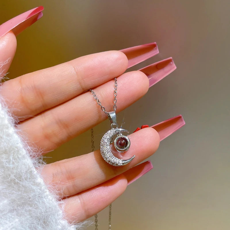 Fashion Star Moon Necklace for Women