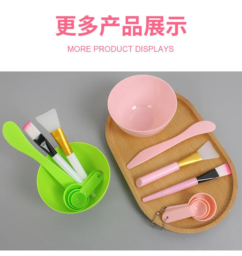 Face Mask Mixing Bowl Set DIY Facemask Mixing Tool