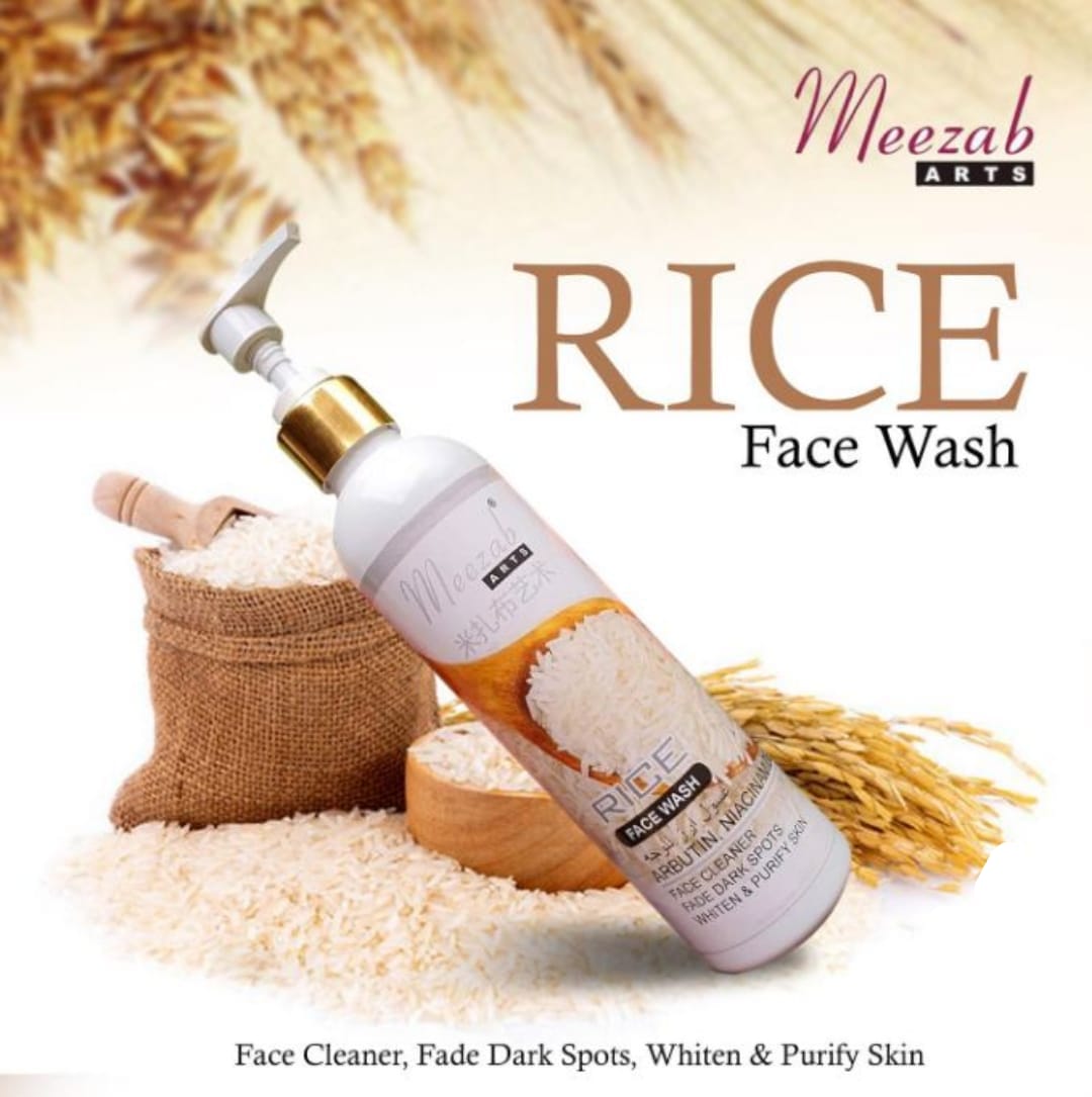 Rice Face Wash By Meezab Arts