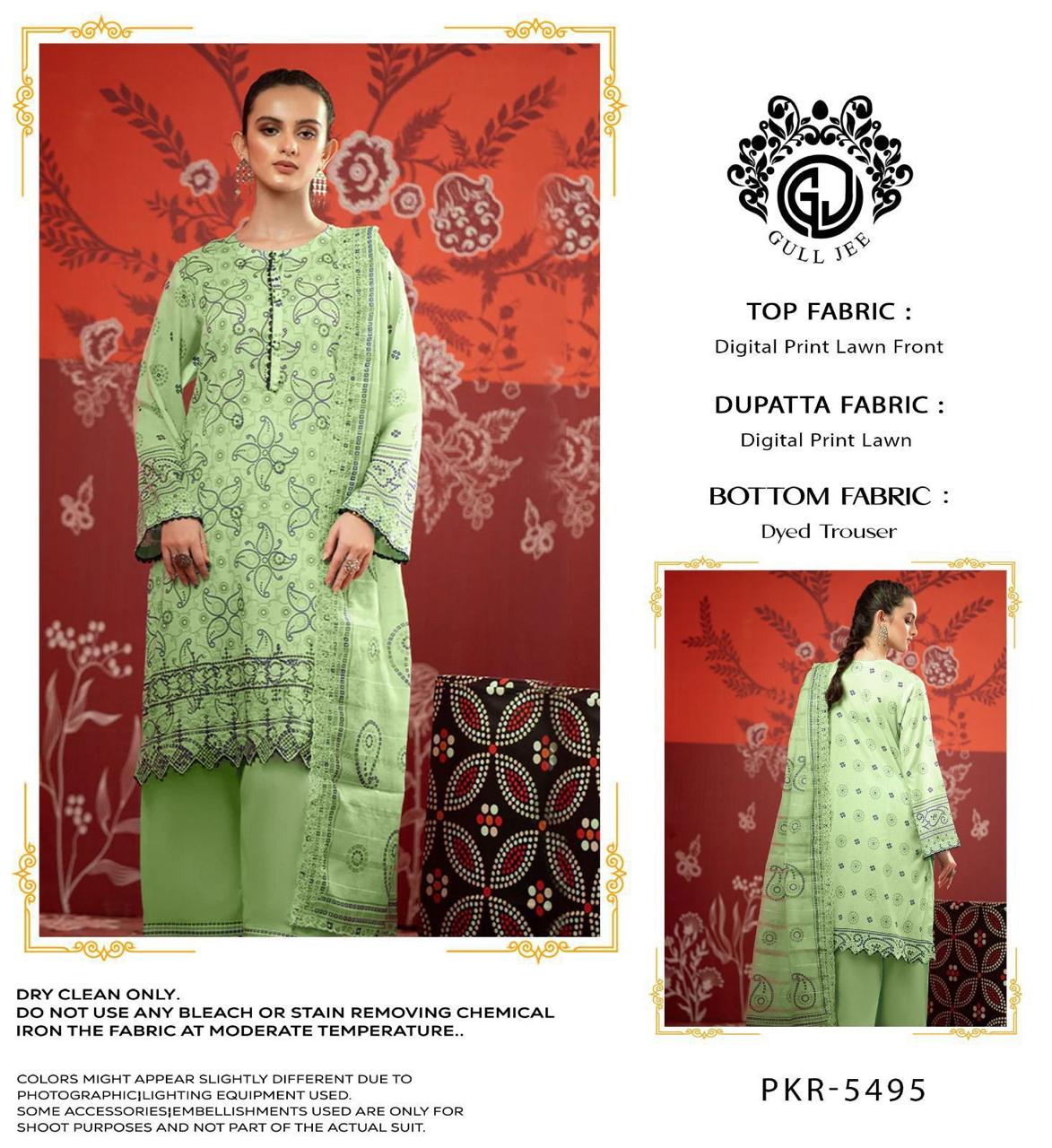 Digital Printed Lawn Suite By Gull Jee