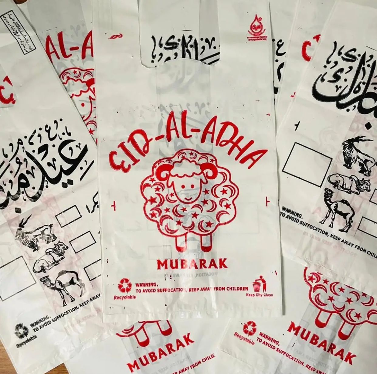 Eid ul Adha Meat Shopping Bags per 1 kg