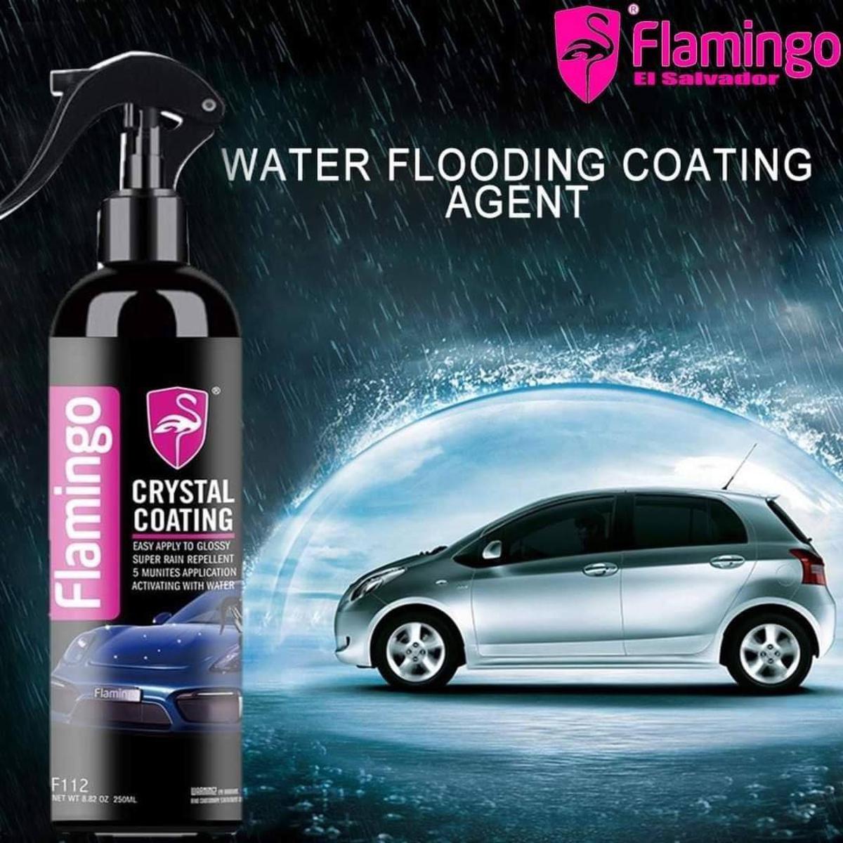 Flamingo Crystal Coating High Gloss Shine Liquid Spray Polish - 250ml