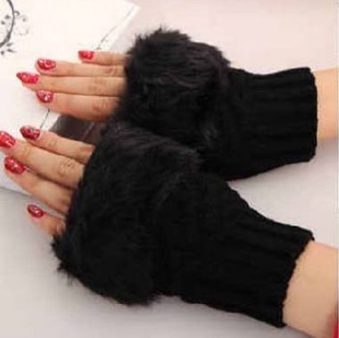 Women Winter Arm Warmer Gloves